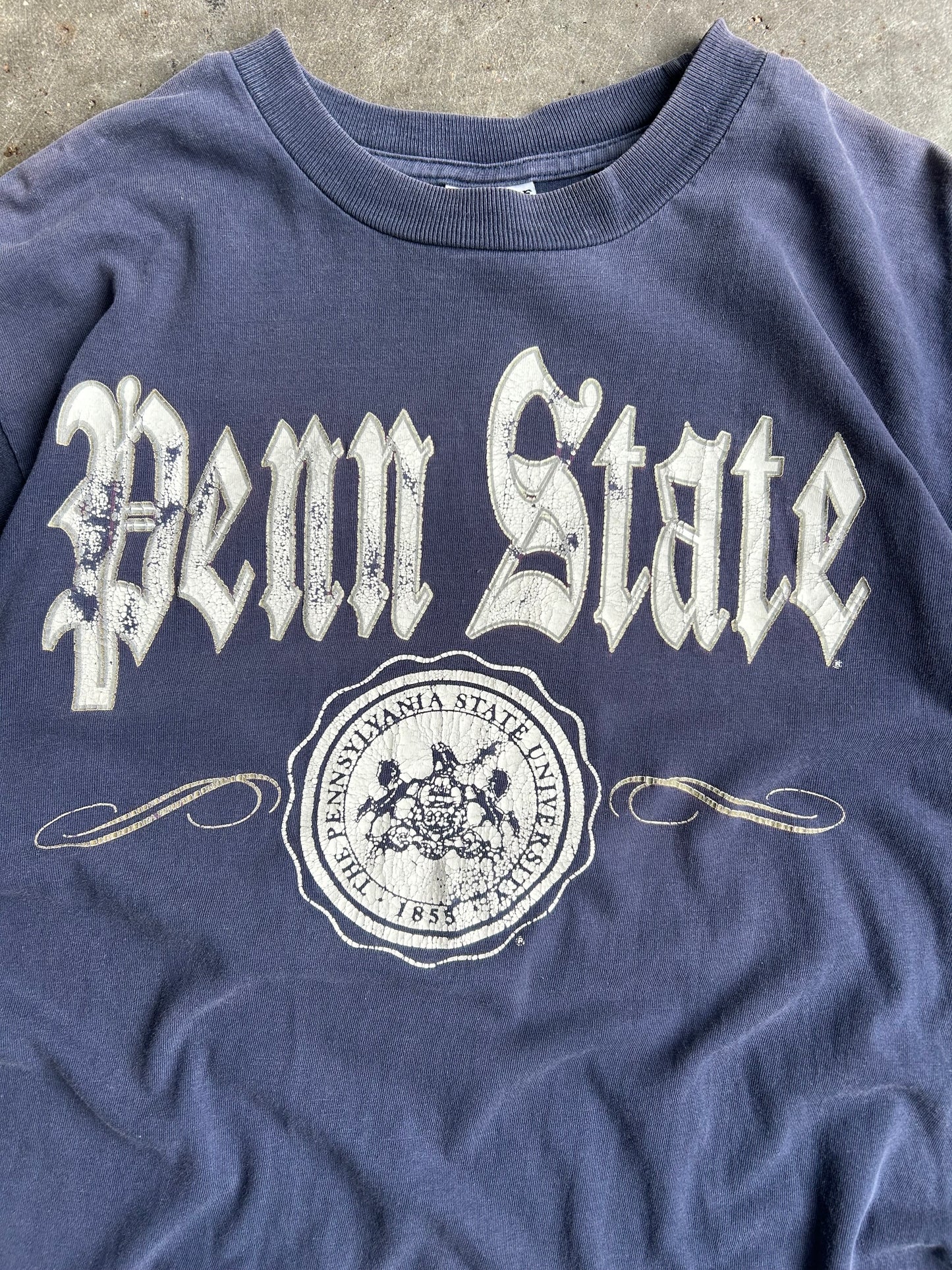 Vintage Navy Penn State Shirt - XL