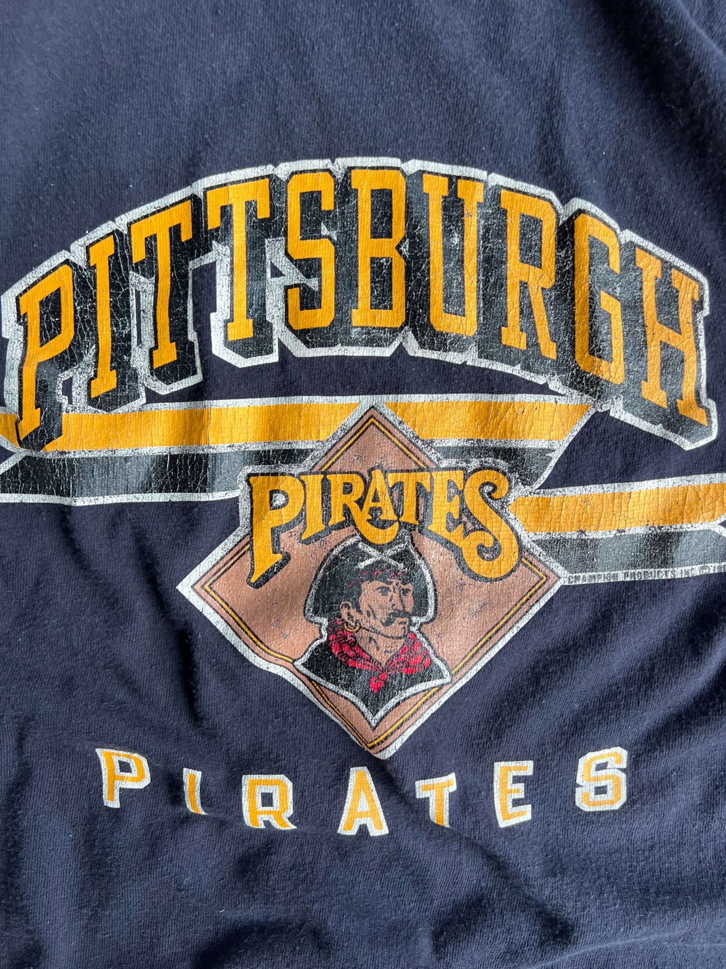 Vintage Black Pittsburgh Pirates Shirt - L