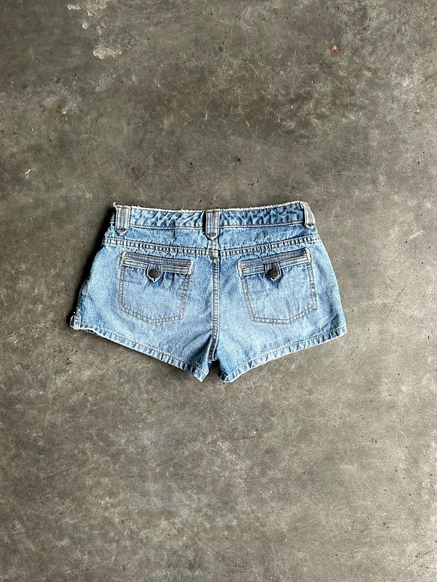 Vintage Light Wash So…So Real. So Right. Micro Denim Shorts - 26