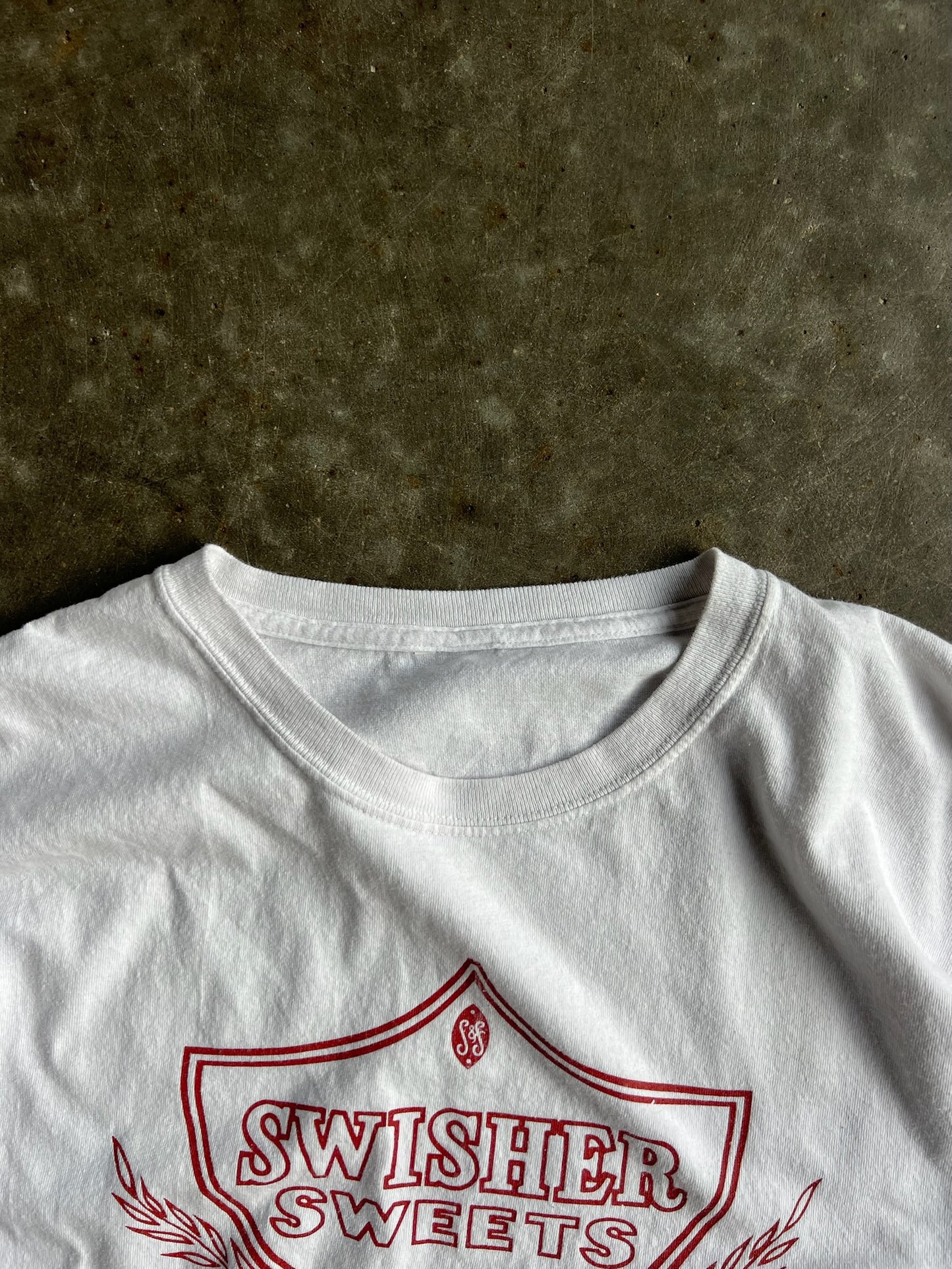 Vintage White Swisher Sweets Shirt - XXL