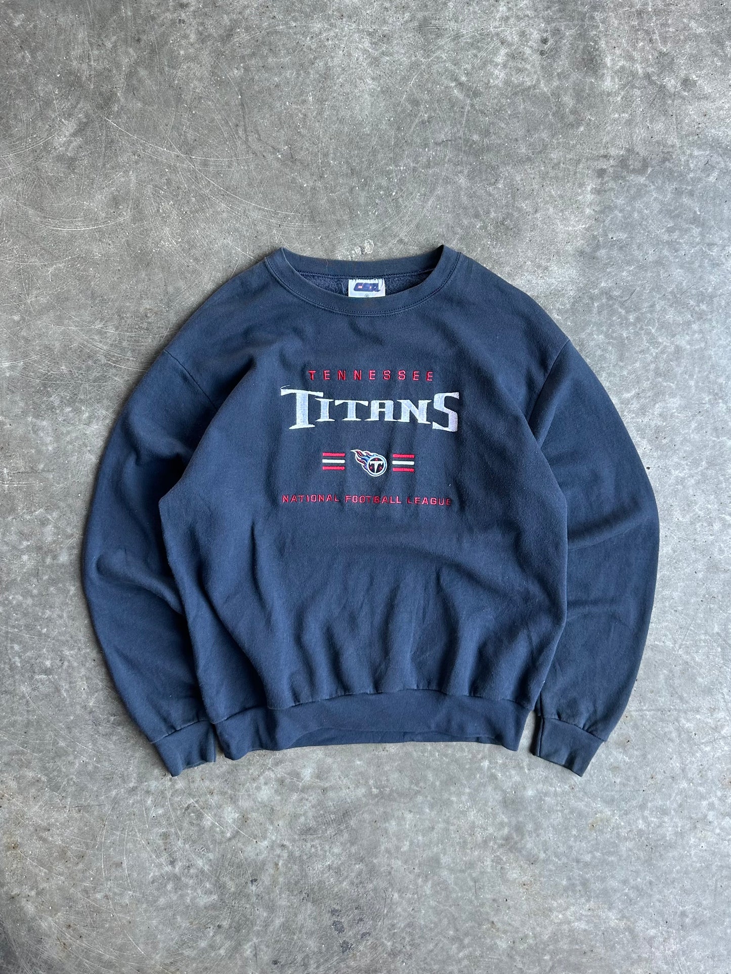 Vintage Tennessee Titans Crew - M