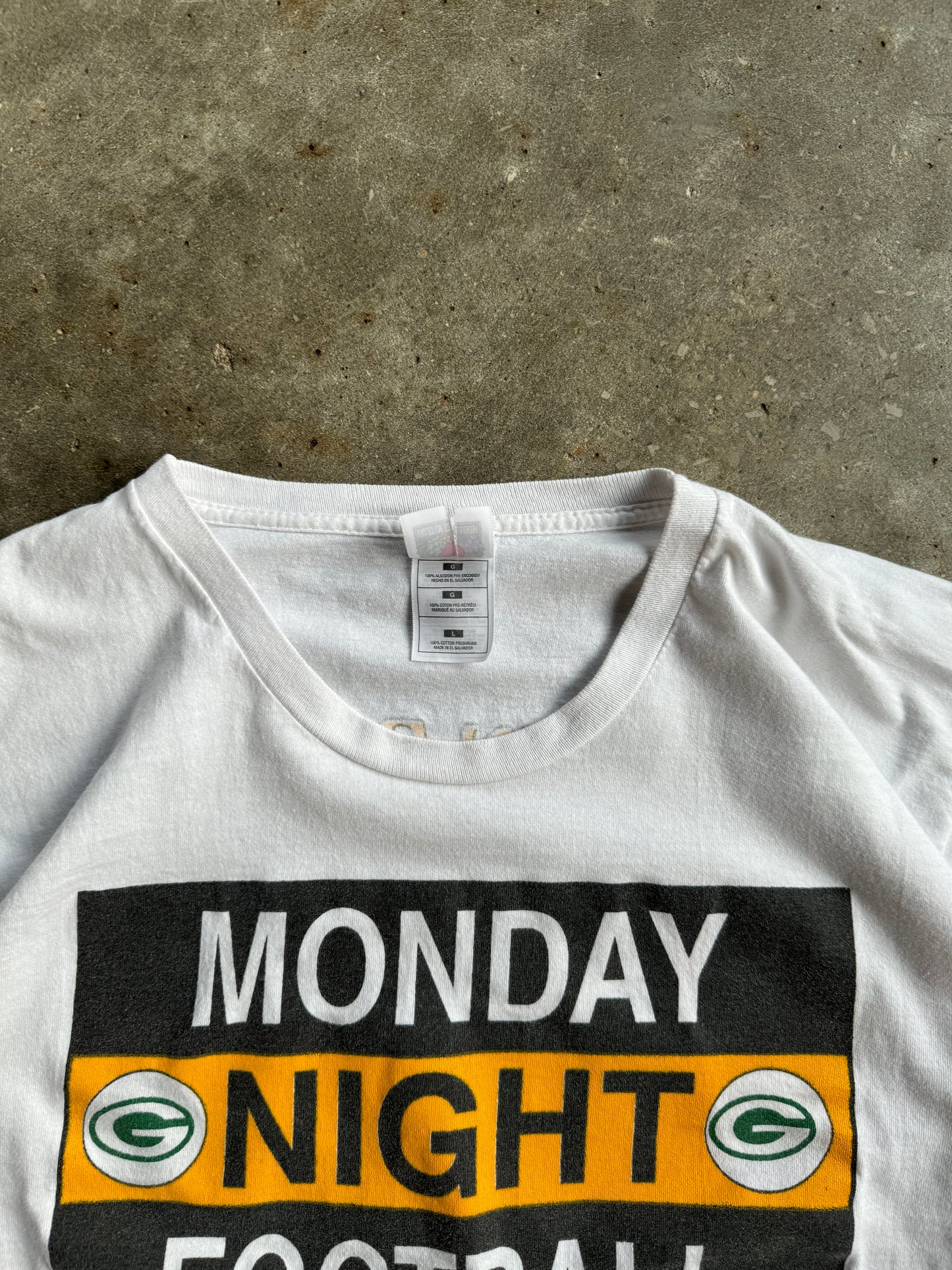 Vintage Monday Night Football Packers VS Vikings Shirt - L