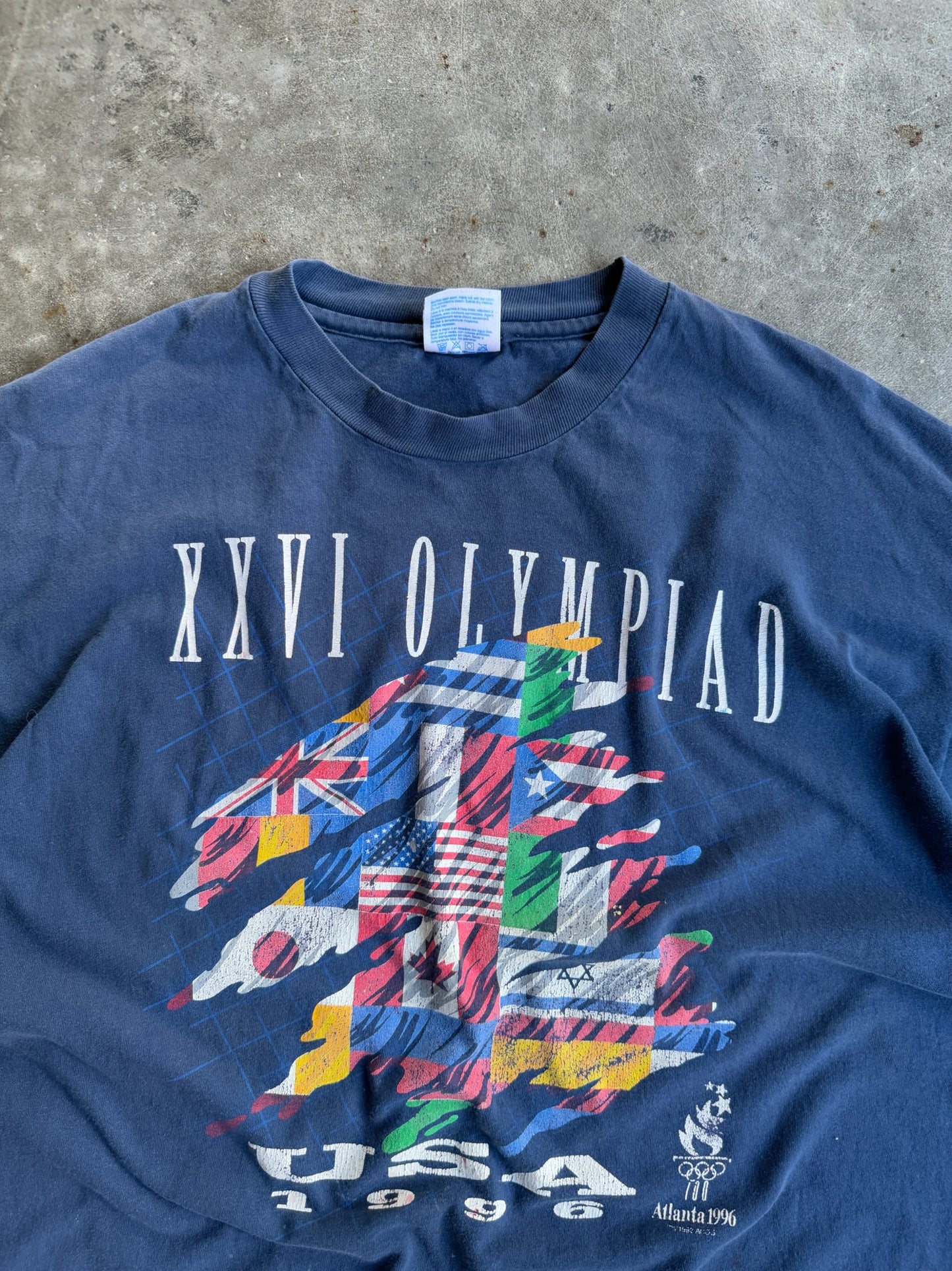 Vintage 1996 Olympiad Shirt - XXL