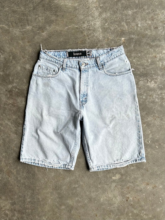 Vintage Levi’s SilverTab Distressed Denim Shorts - 28