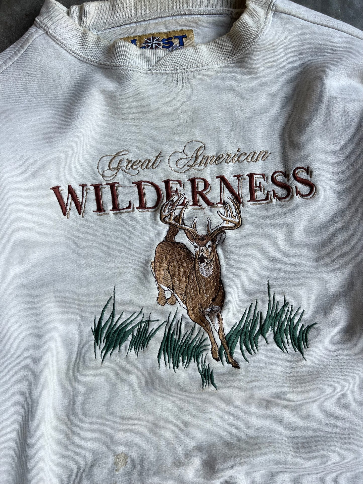 Vintage Great American Wilderness Crew - M