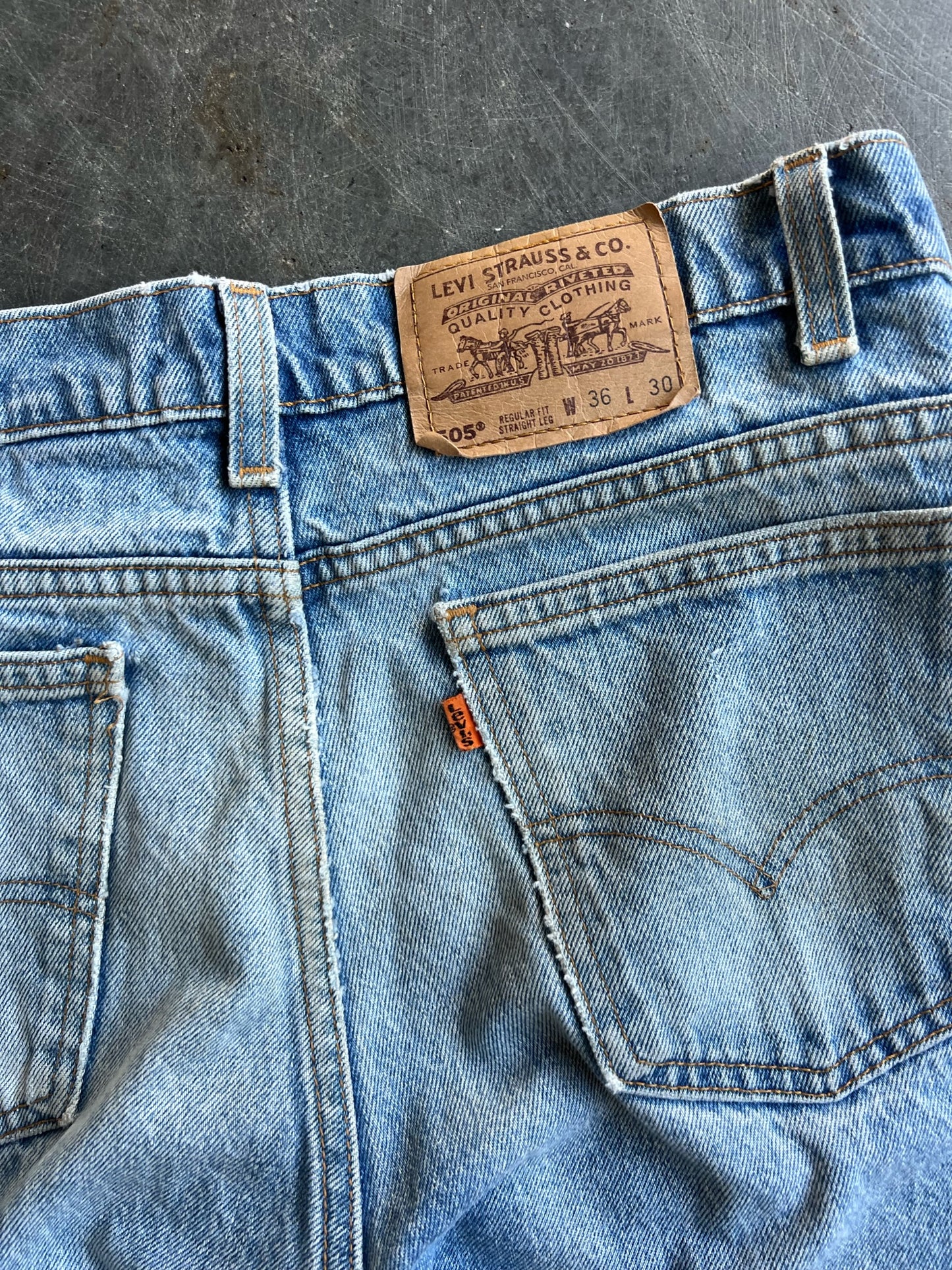 Vintage Faded Levi's 505 Pants - 36