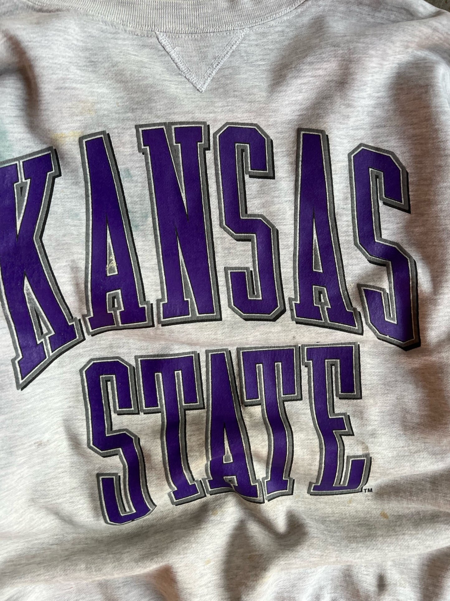 Vintage Kansas State Crew - XL