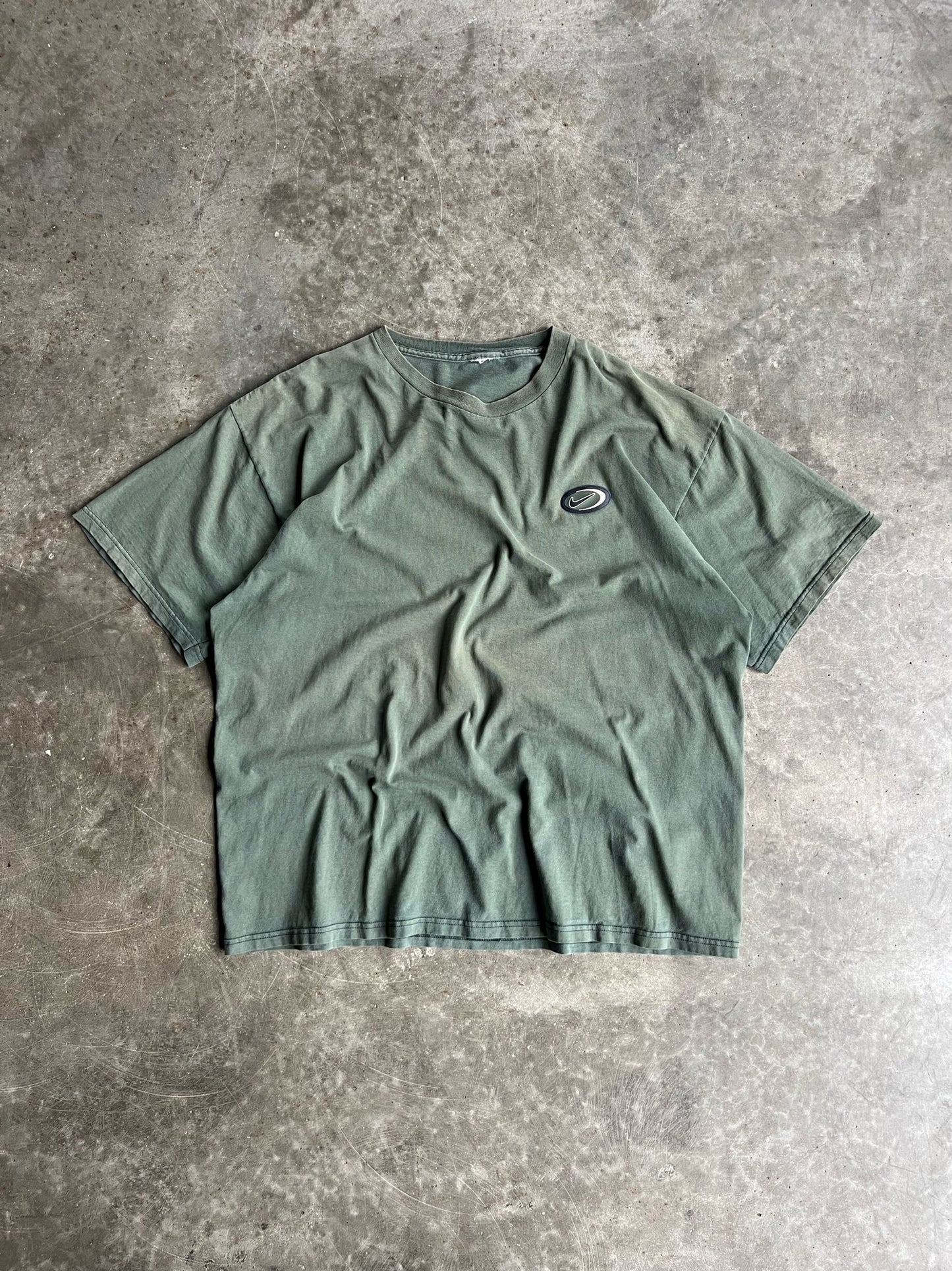 Vintage Green Nike Shirt - XXL