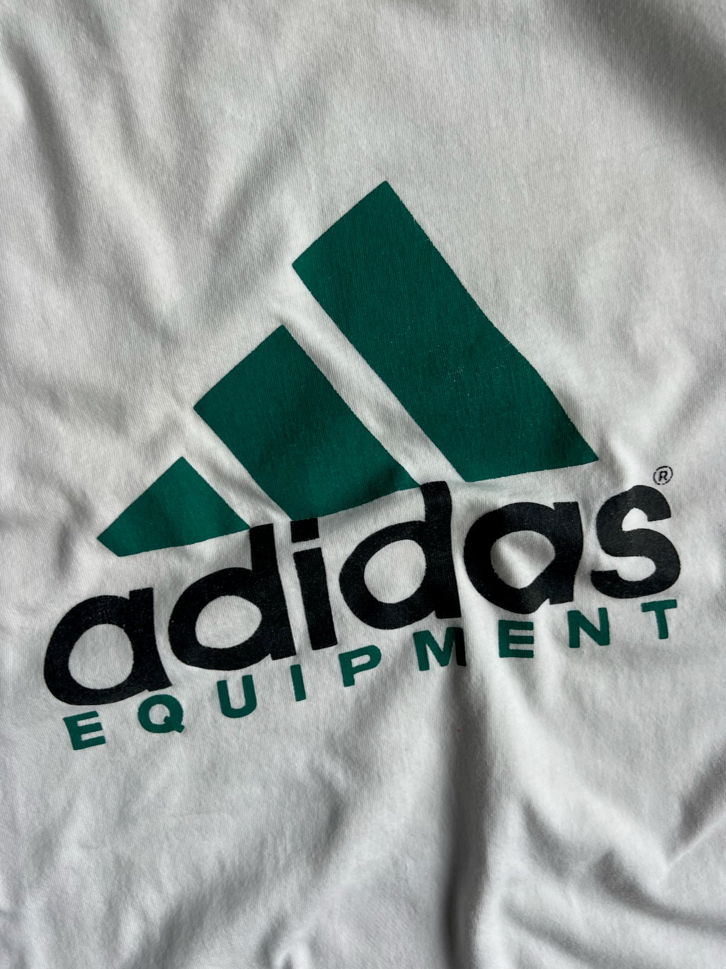 Vintage White Adidas Equipment - XL