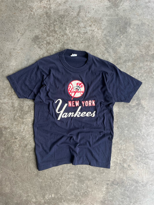 Vintage Navy New York Yankees Shirt - M