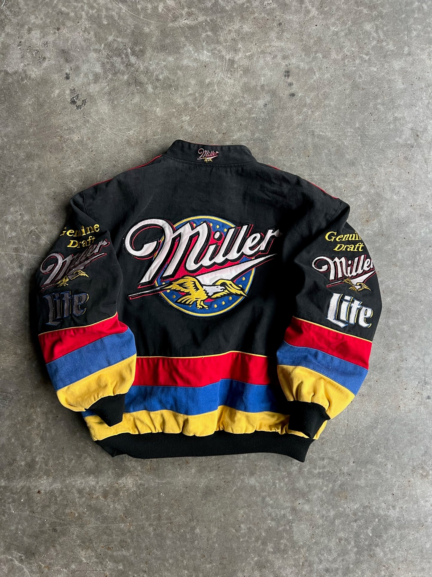 Vintage Miller NASCAR Winston Cup Racing Jacket - M