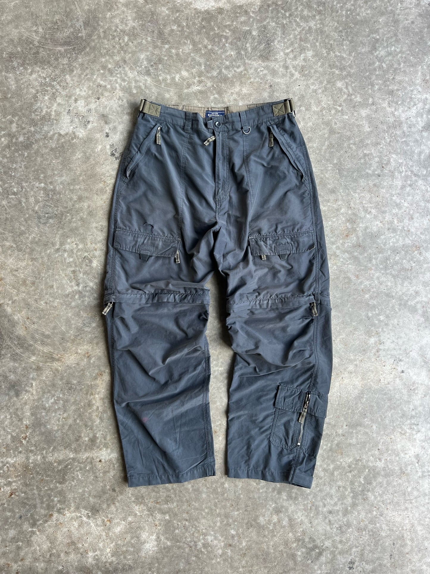 Vintage Sonoma Detachable Leg Cargo Pants - 34