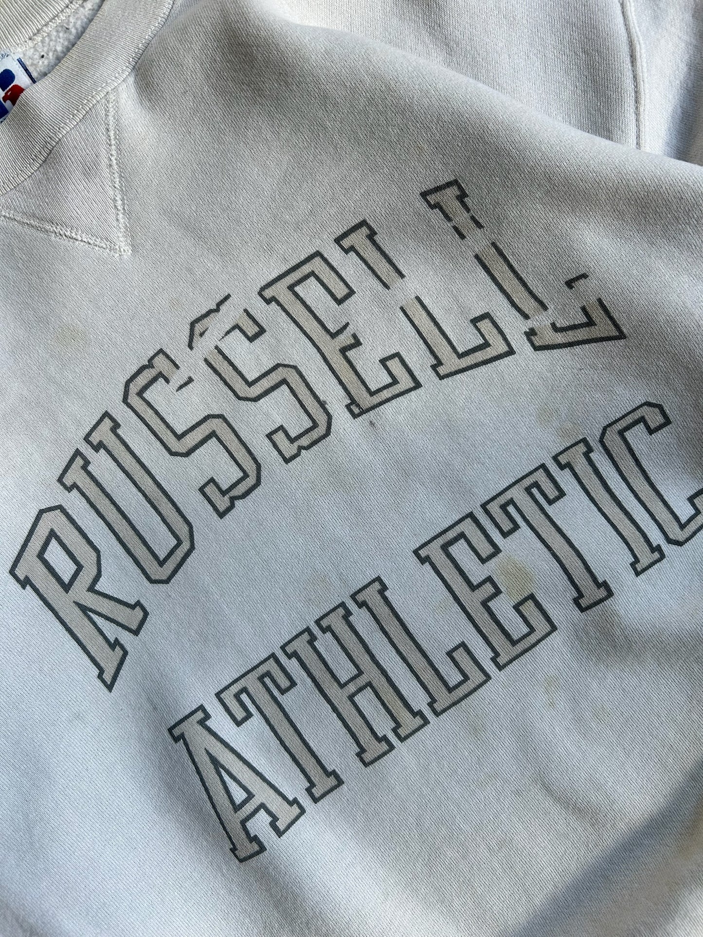 Vintage Cream Russell Athletic Crew - XL