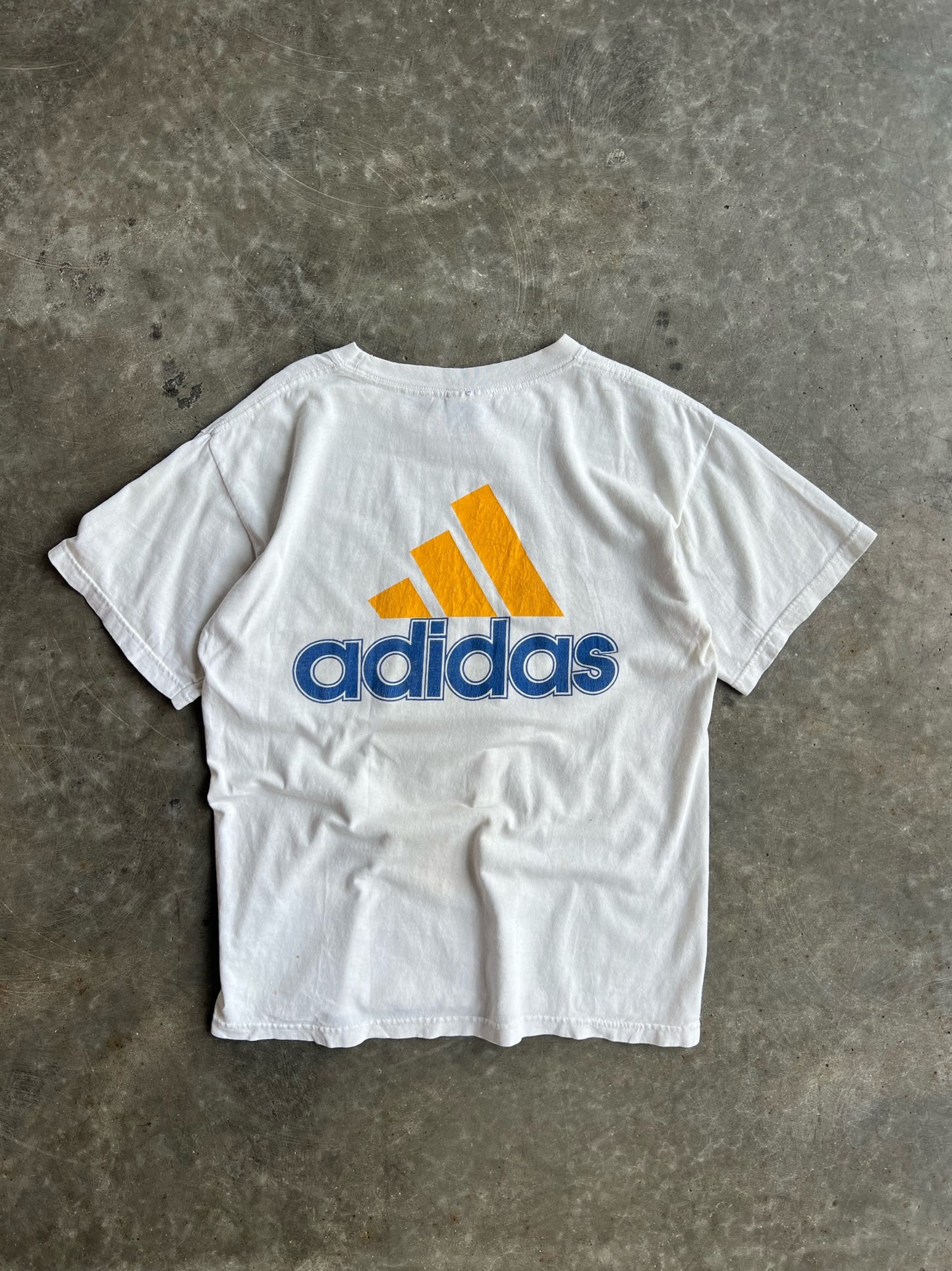 Vintage Adidas Victory Basketball Shirt - M