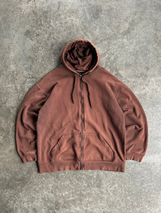 Brown Evolution Zip Up - XL