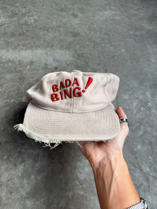 Vintage Bada Bing! Distressed Strapback Hat