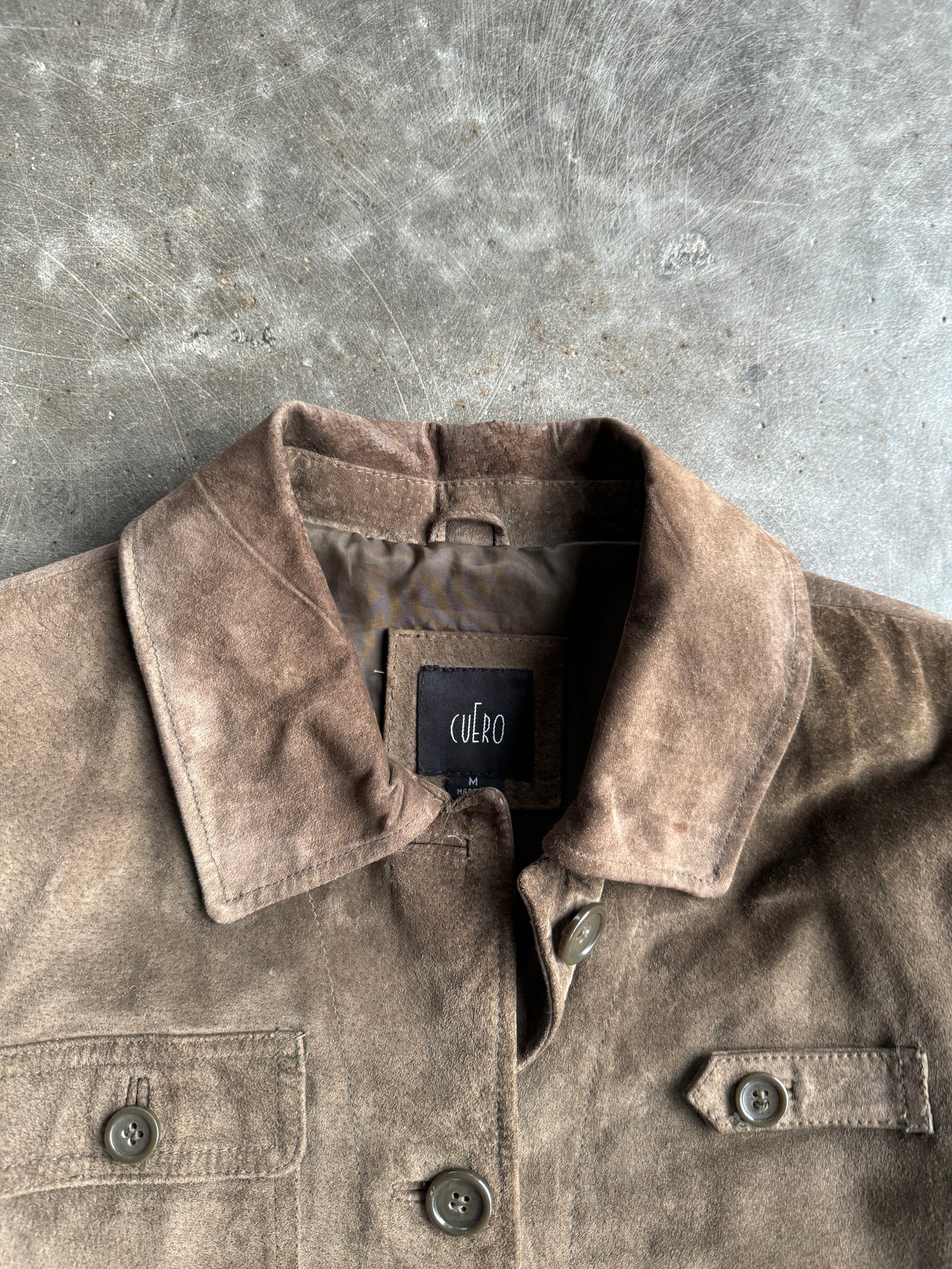 Vintage Cuero Suede Leather Jacket - M