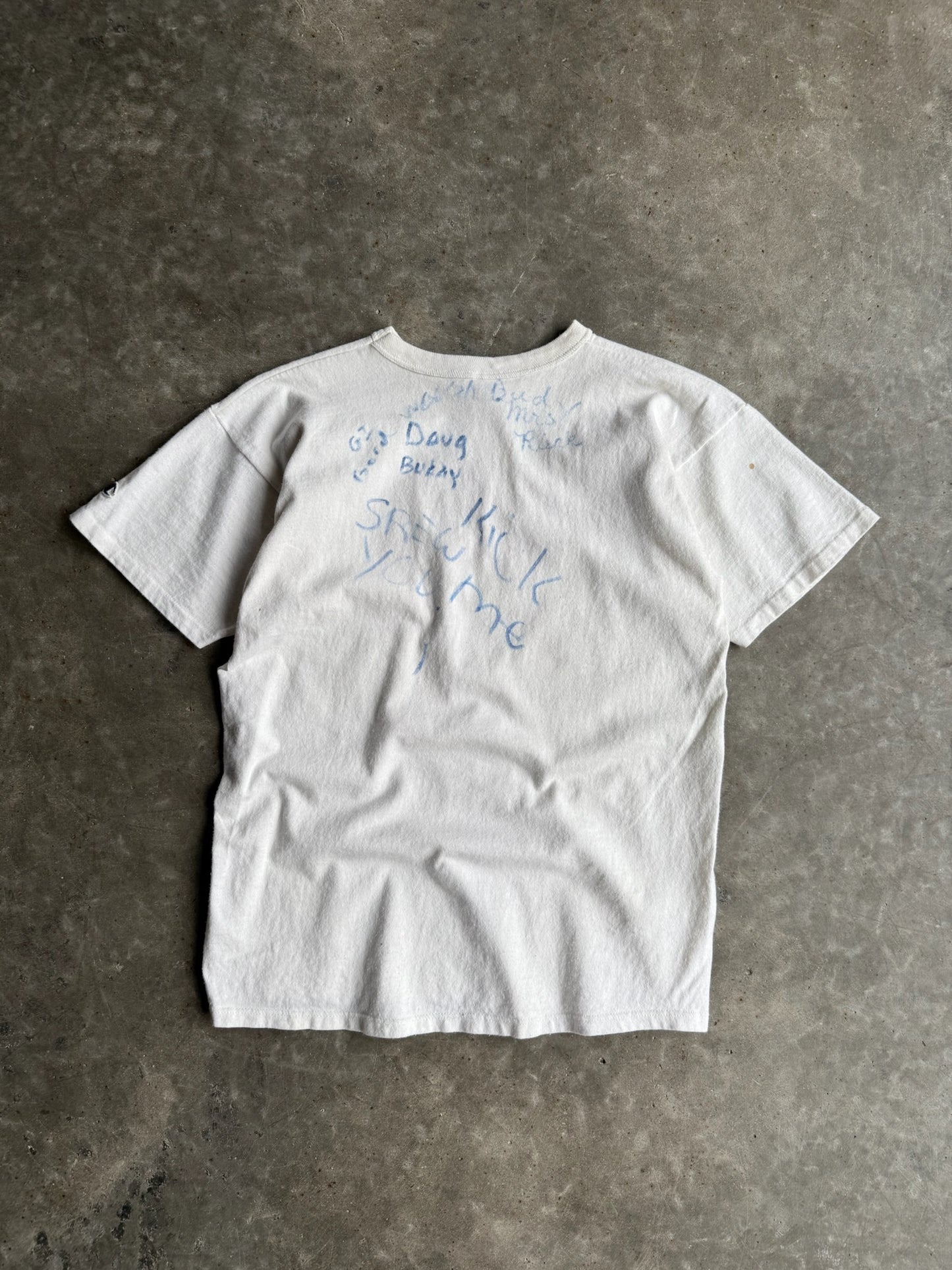 Vintage White Wes 93 Shirt - L