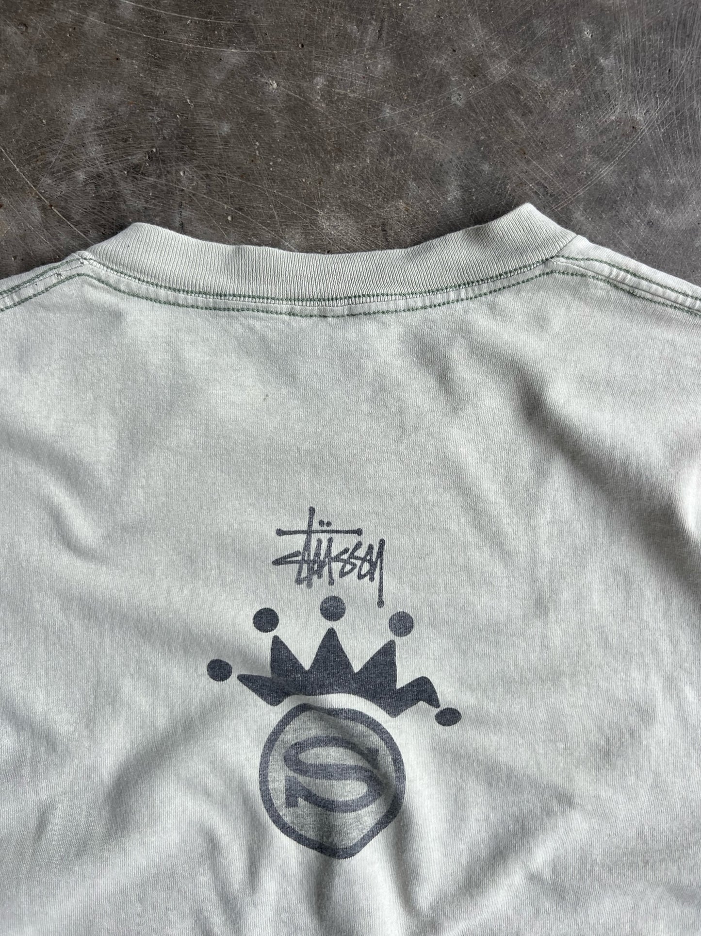 Vintage Pistachio Single Stitch Stüssy Shirt - XL