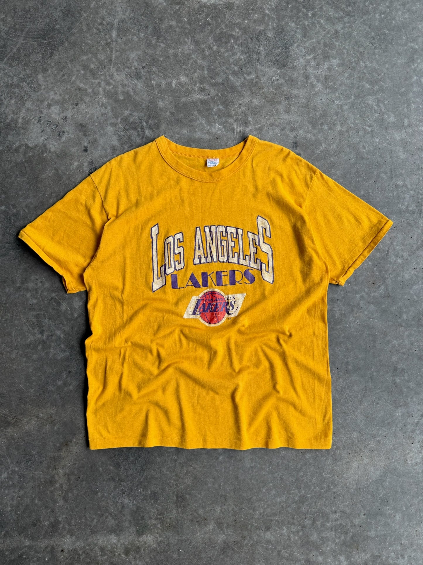Vintage Single Stitch Los Angeles Lakers Tee - XL