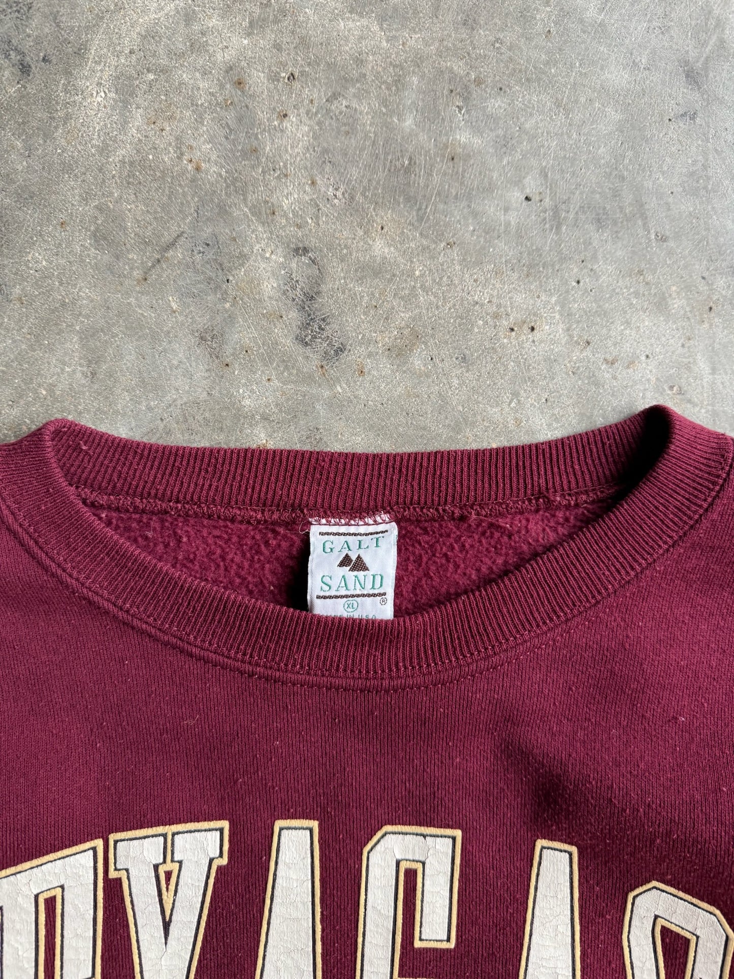 Vintage Maroon Texas A&M Crew - XL