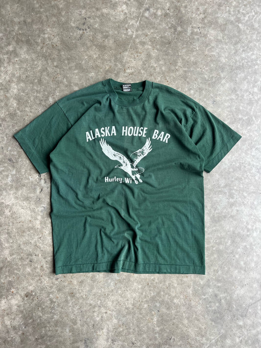 Vintage Forest Green Alaska Shirt - XL