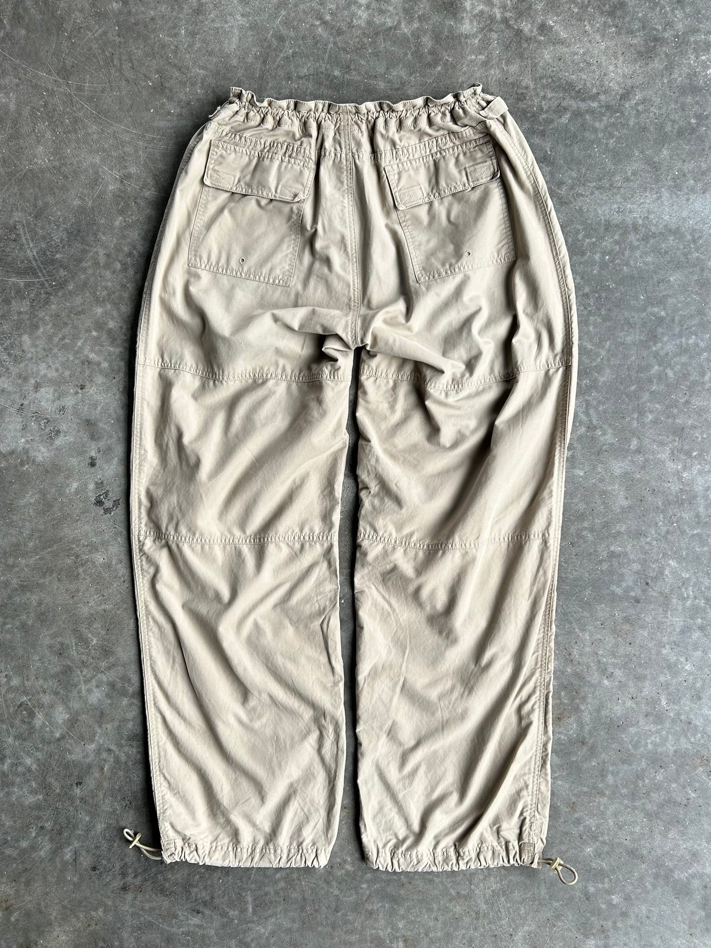 Vintage Tan Gap Parachute Pants - 36