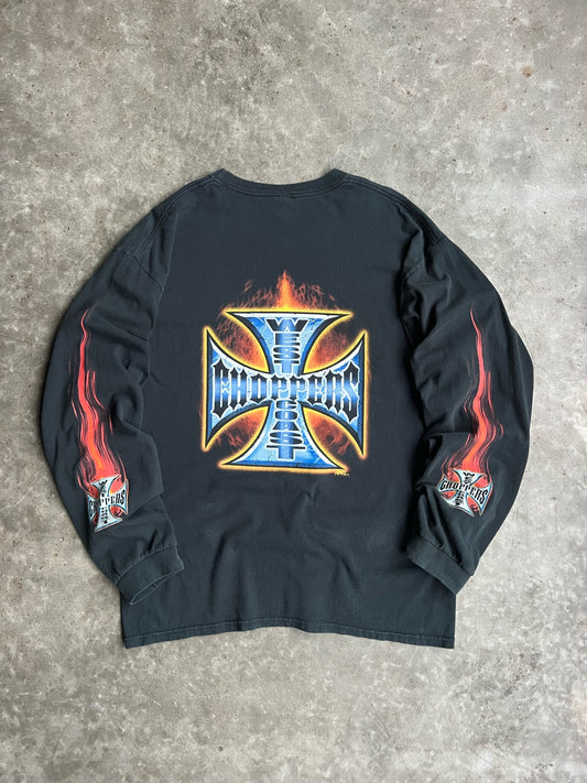 Vintage West Coast Chopper Long Sleeve Shirt - XL