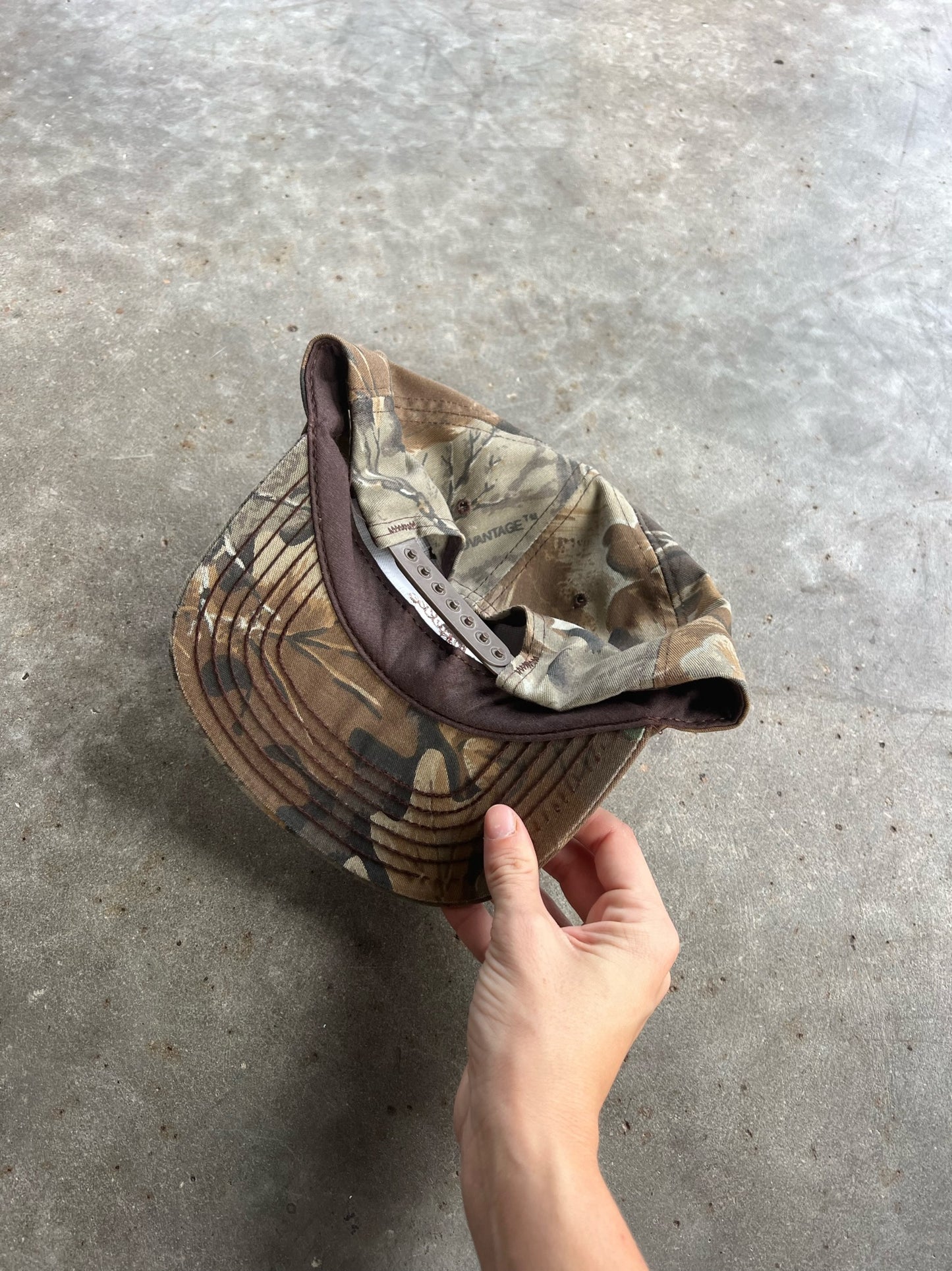 Vintage Fontanelle Camo SnapBack Hat