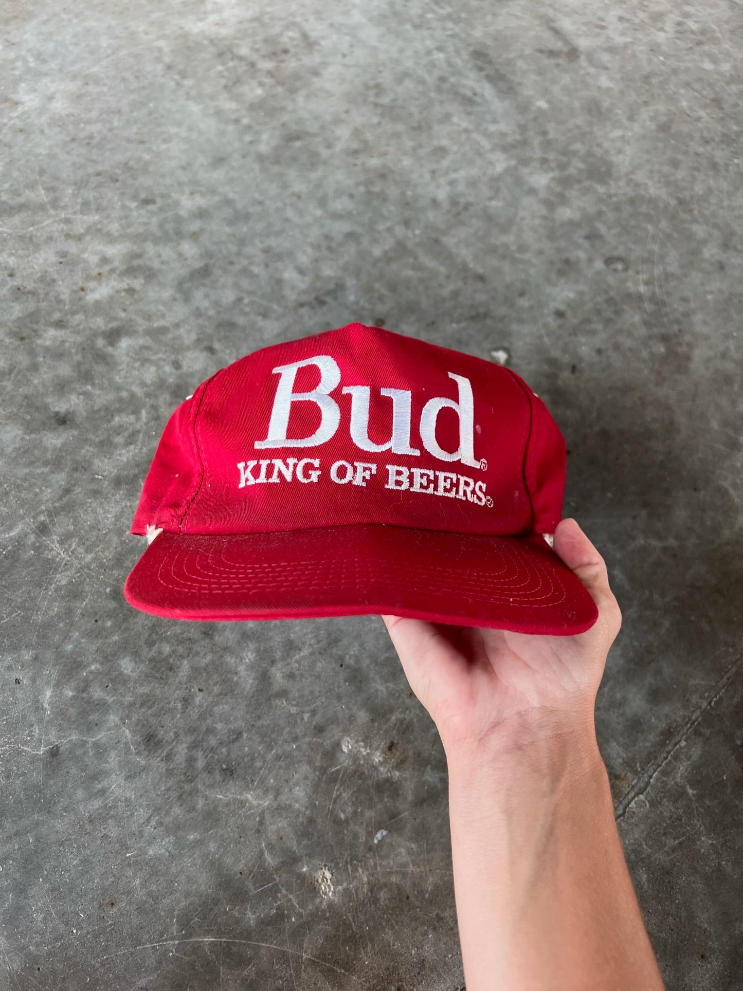 Bud King of Beers Adjustable Hat