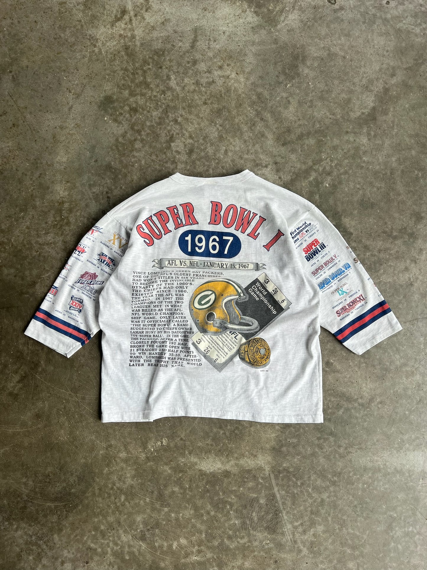 Vintage Super Bowl XXV Long Gone Shirt - XL