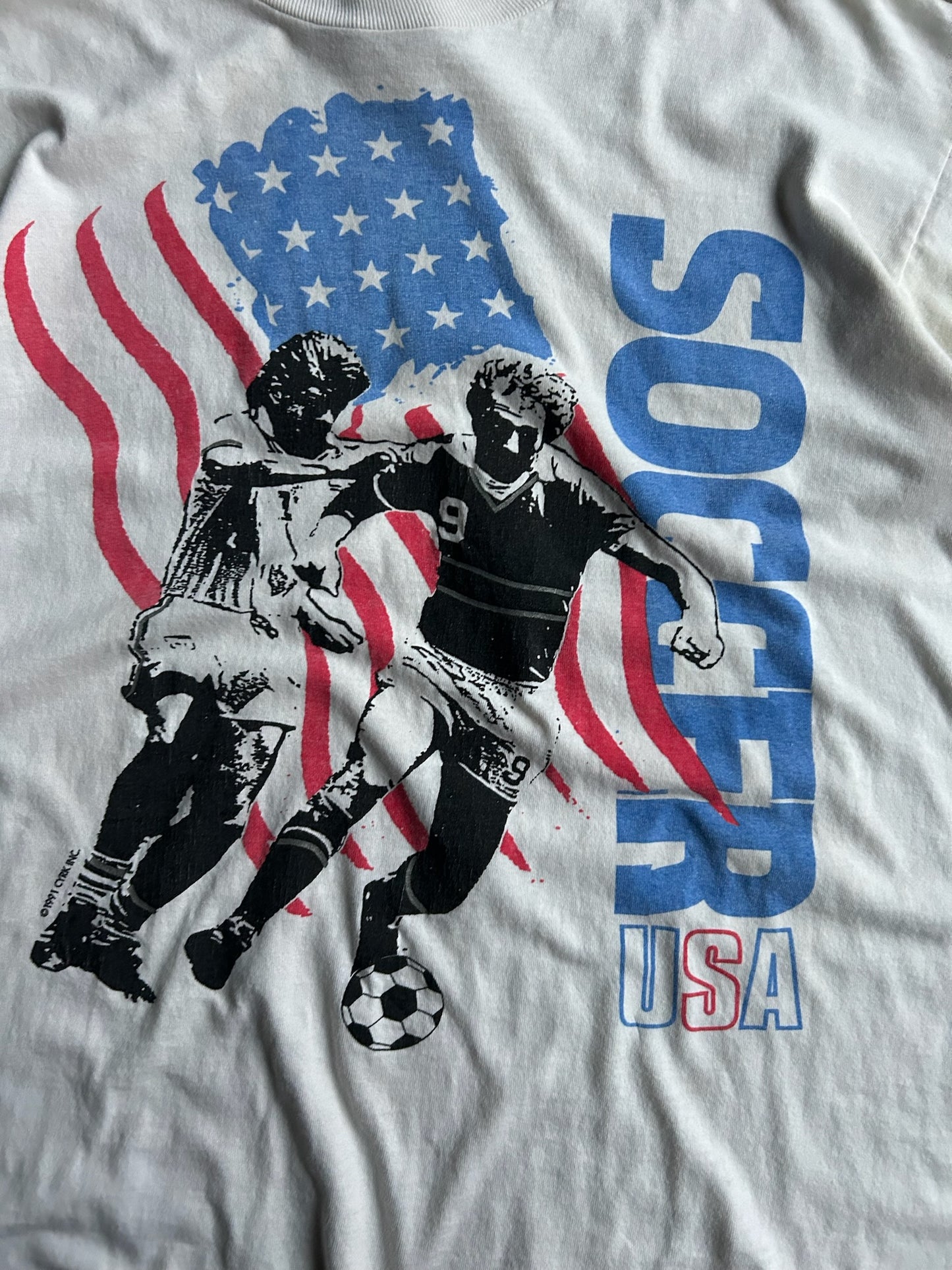 Vintage USA Soccer Shirt - M