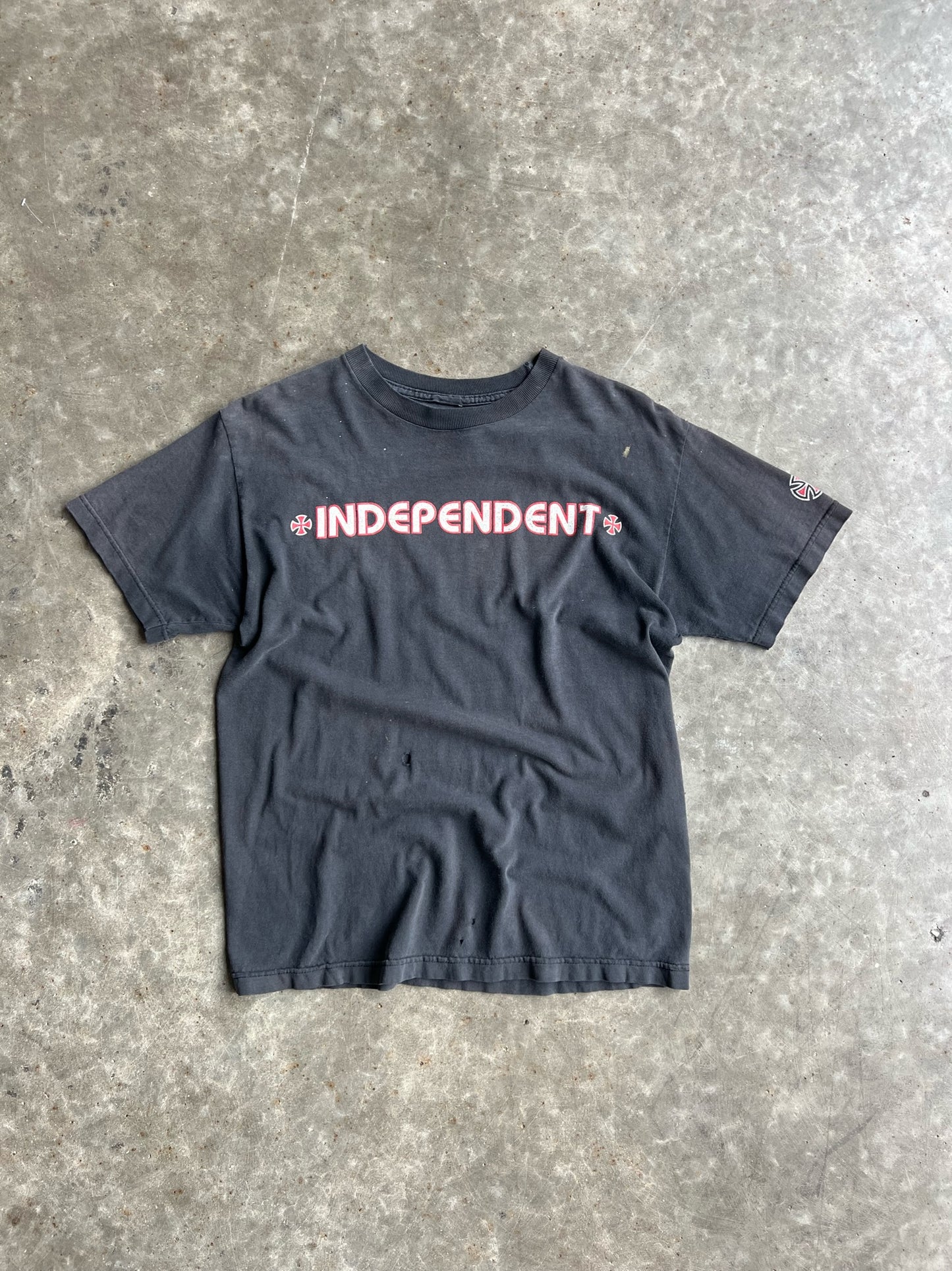 Vintage Black Independent Shirt - M