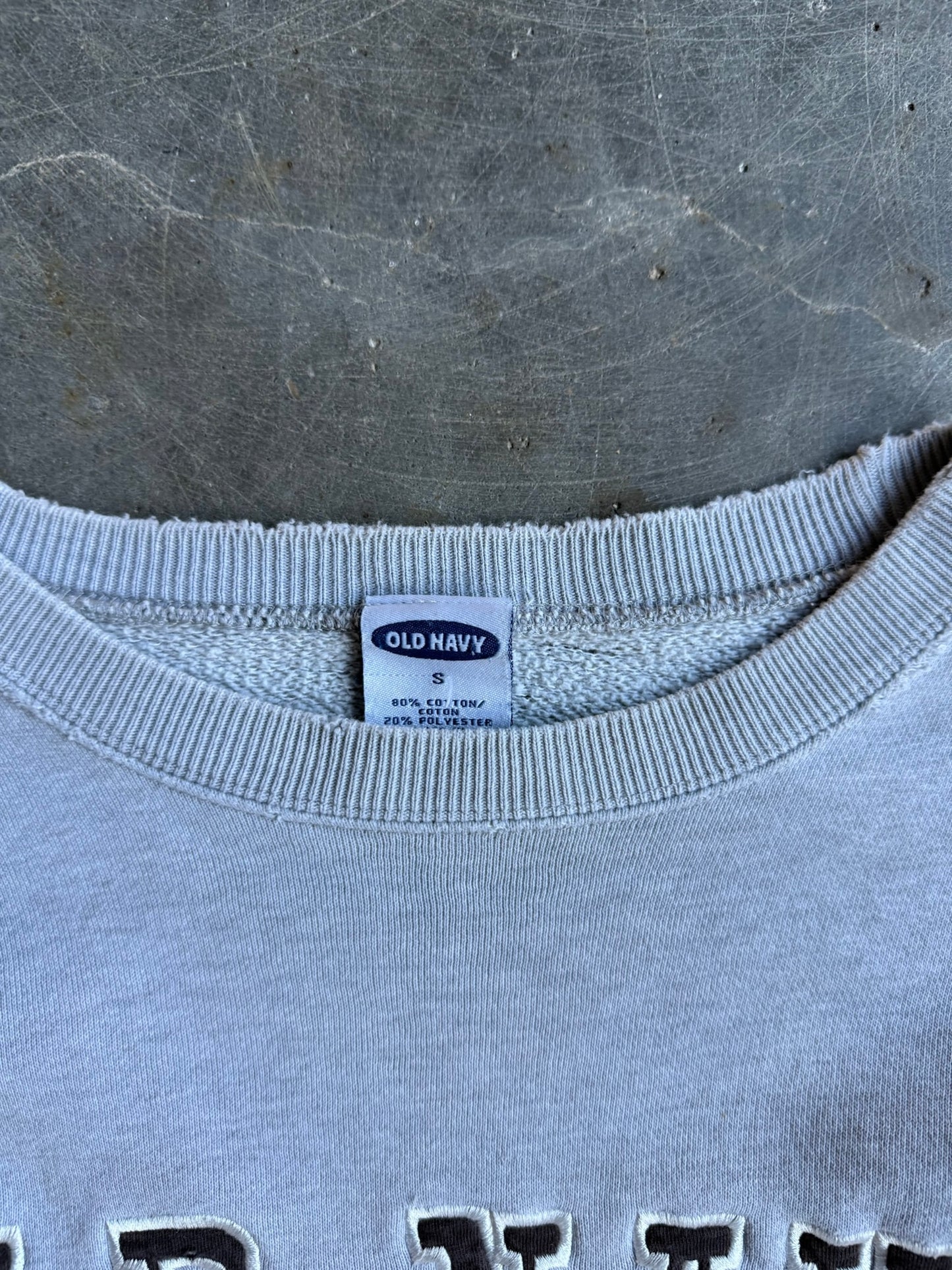 Vintage Grey Old Navy Crew - S