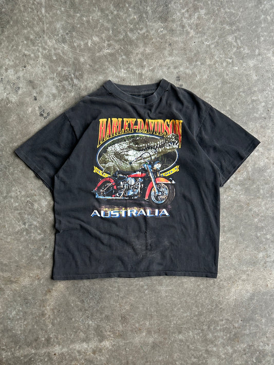 Vintage Harley Davidson Australia Tee - XL
