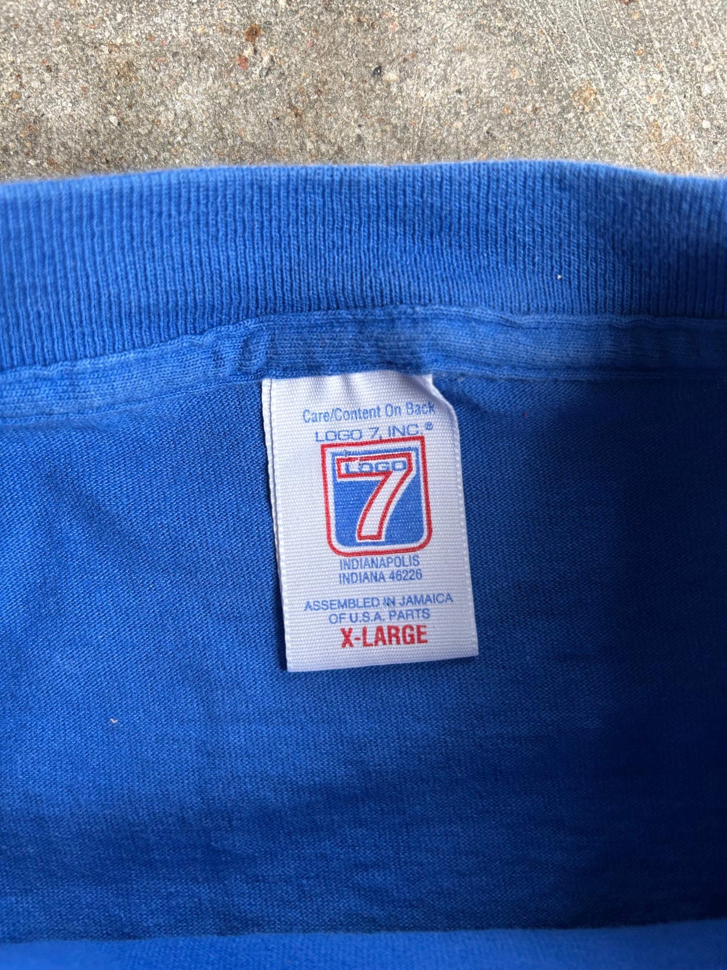 Vintage Blue LA Dodgers Tee - XL