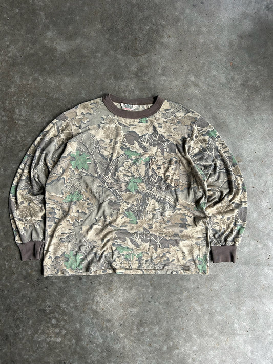 Vintage Redhead Advantage Camo Long Sleeve Shirt - XL