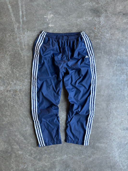 Vintage Navy Adidas Track Pants - L