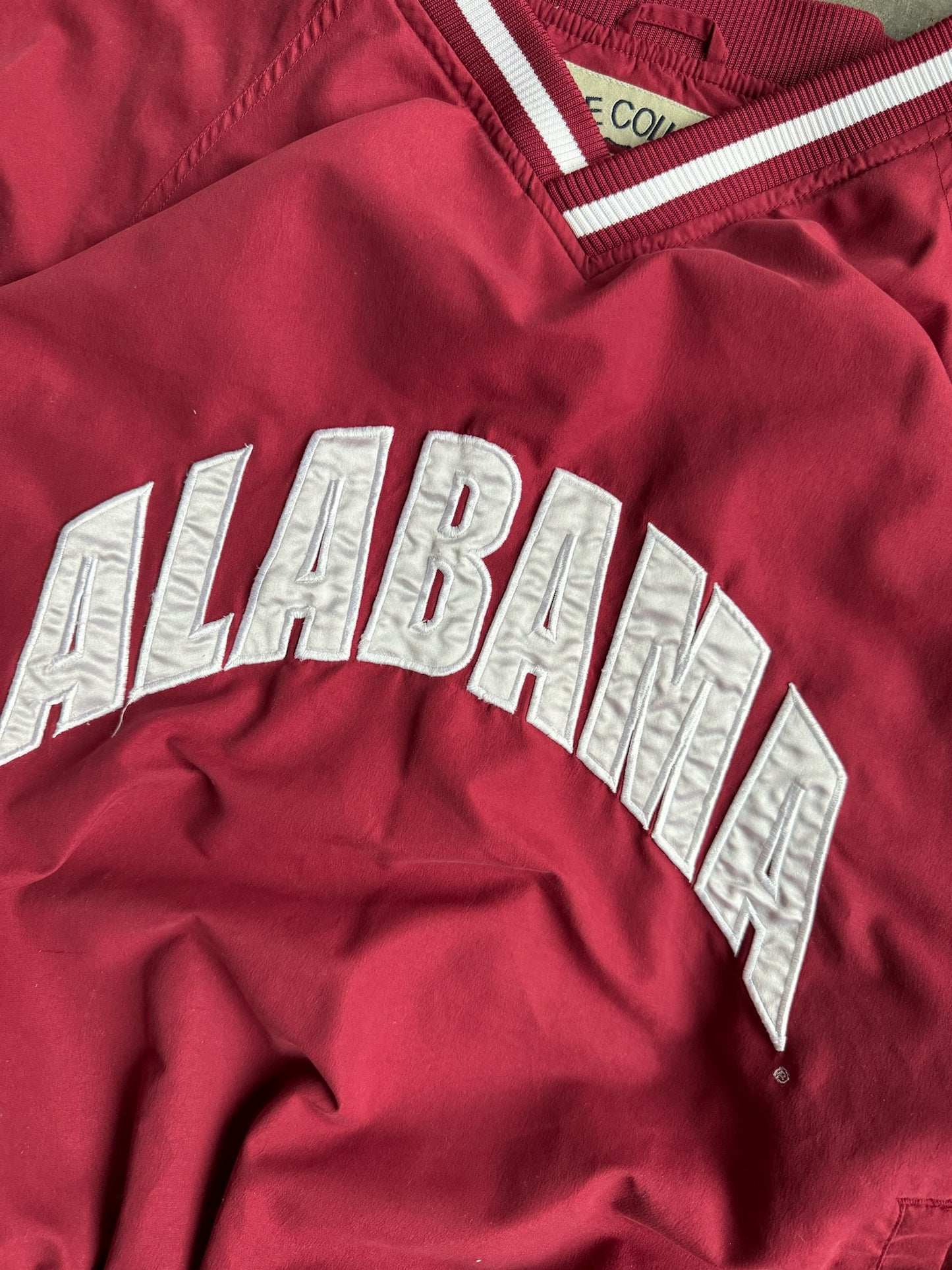 Vintage University Of Alabama Wind Breaker - XXL