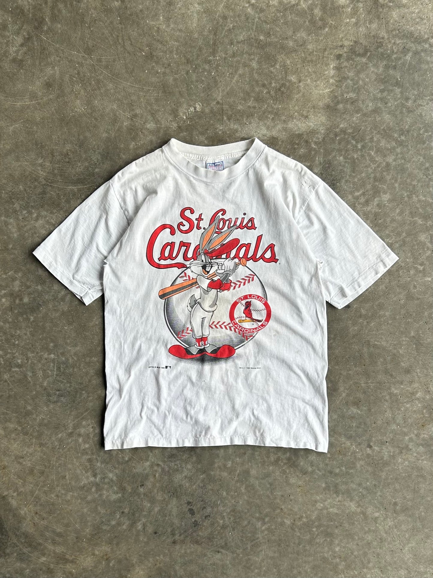 Vintage Looney Tunes X Cardinals Tee - L