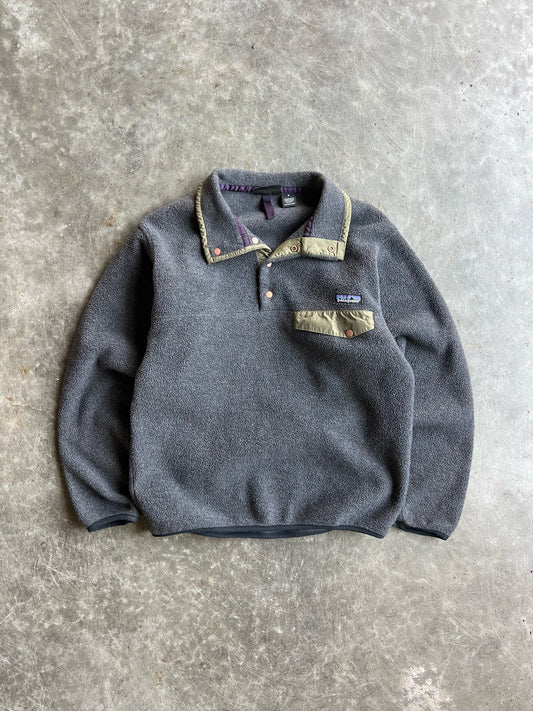 Vintage Gray Fleece Patagonia Tsnap - S