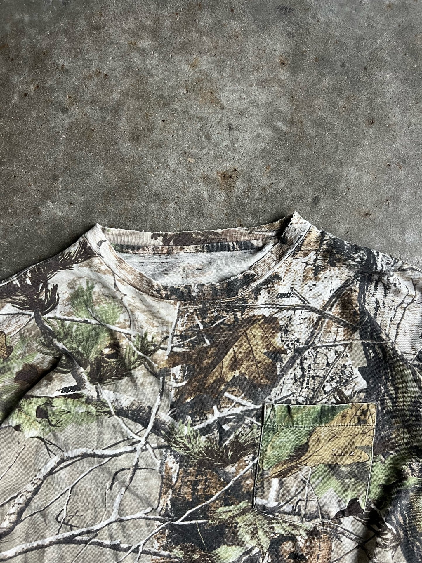 Vintage Faded APG Camo Shirt - L