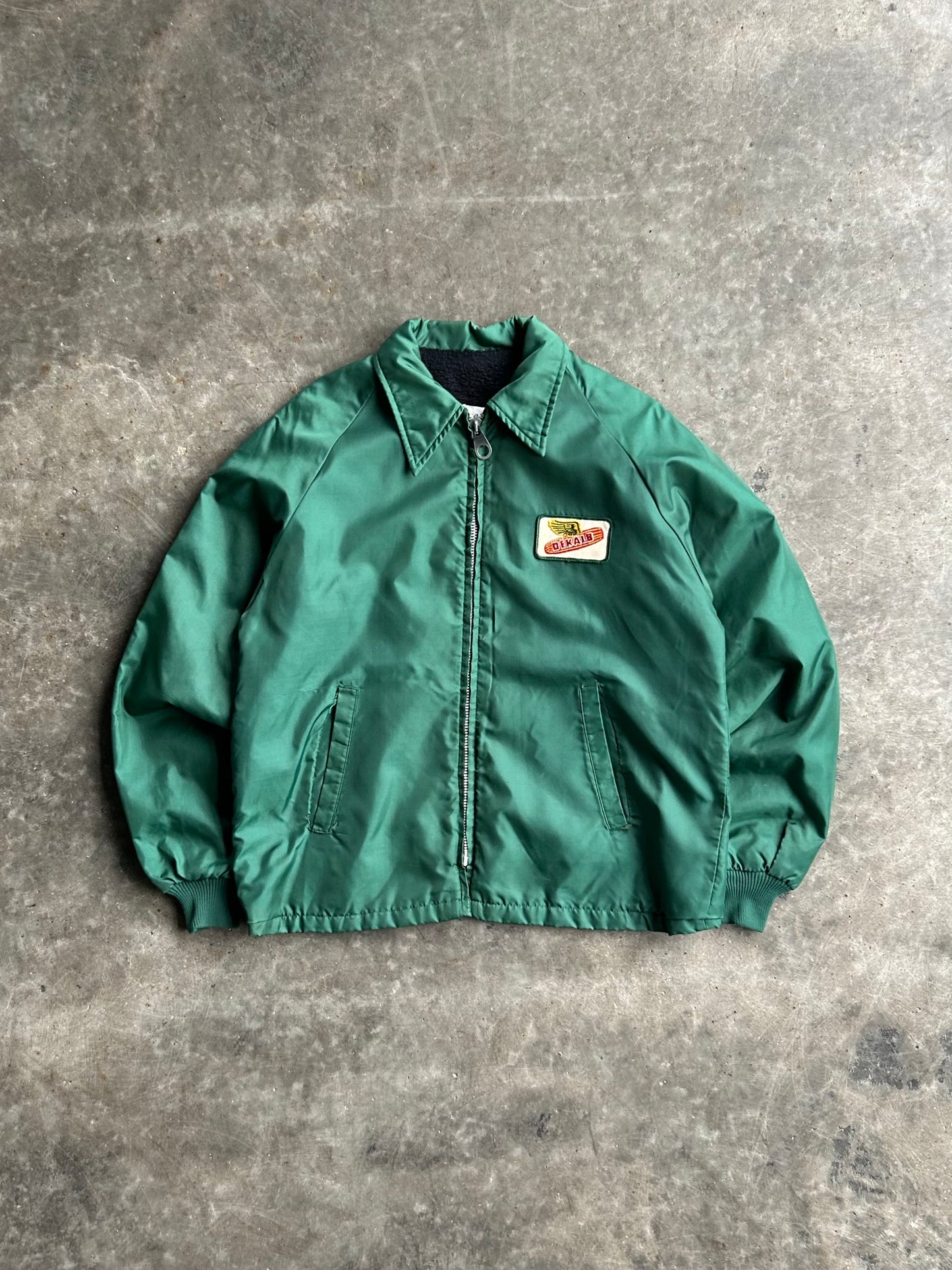 Vintage Green Dekalb Jacket - L