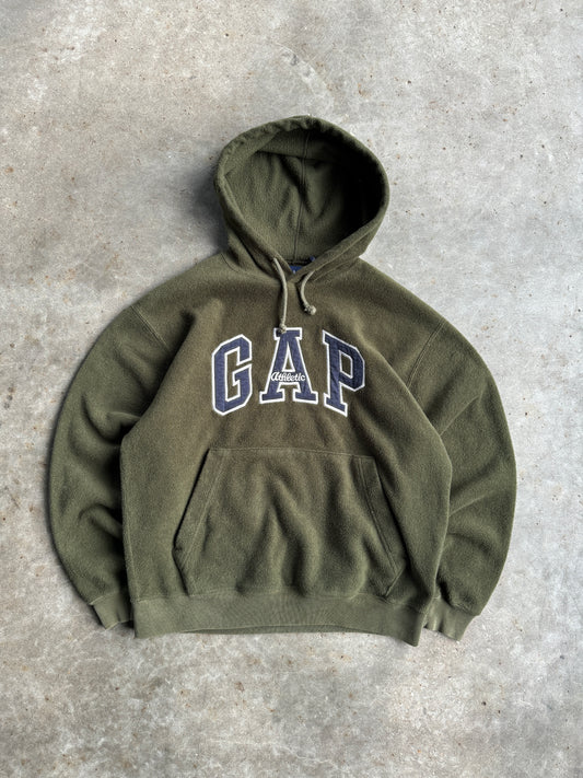 Vintage Green GAP Athletic Fleece Hoodie - XS