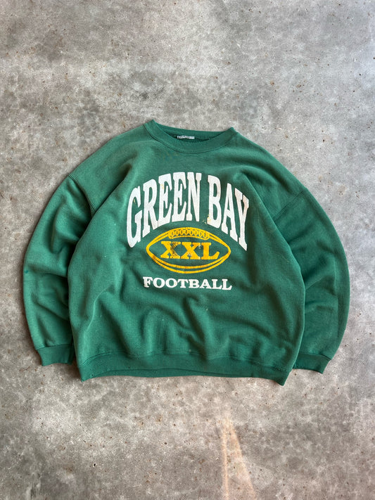 Vintage Green Bay Packers XXL Football Crew - XL