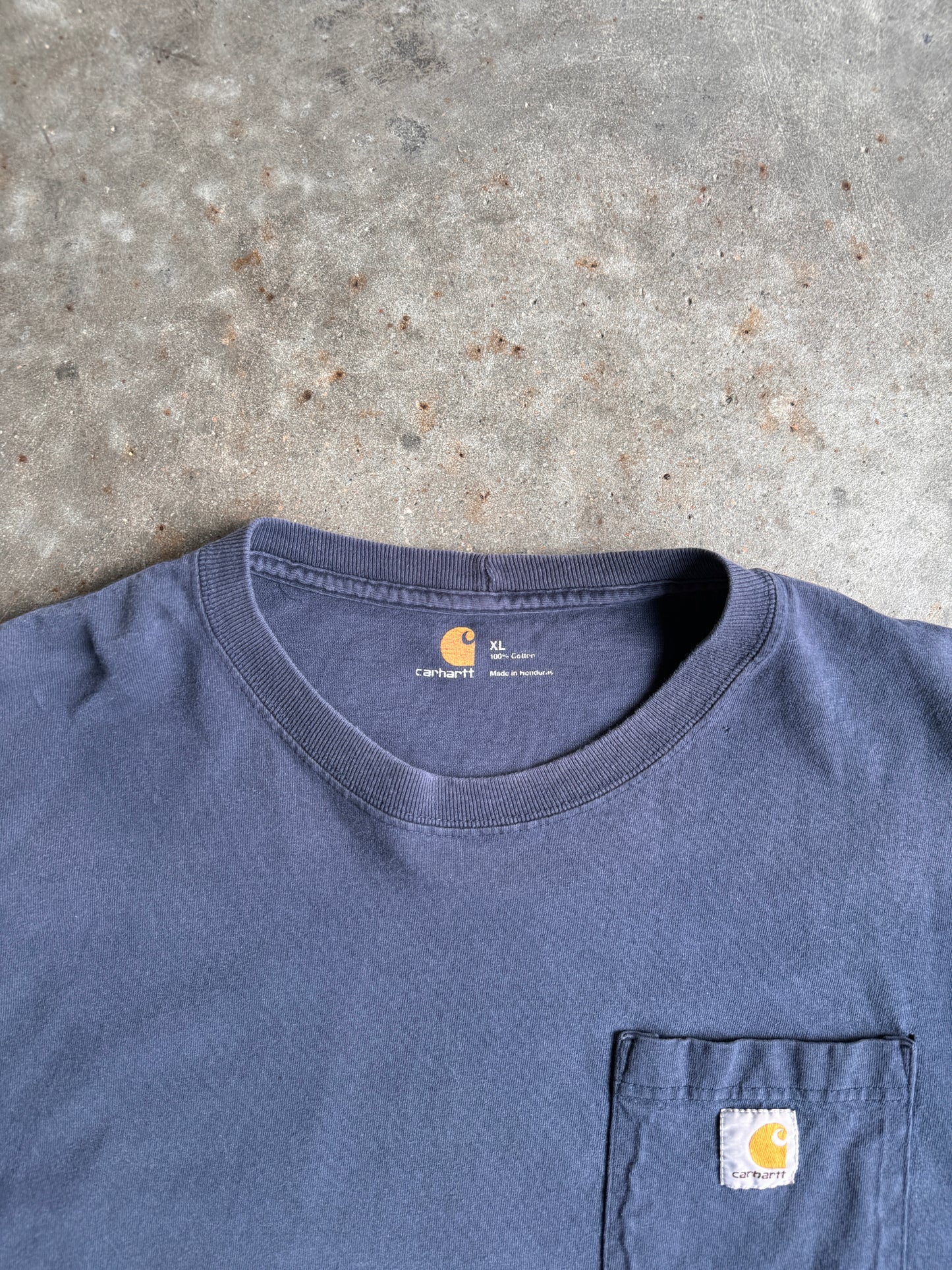 Faded Navy Carhartt Shirt - XL