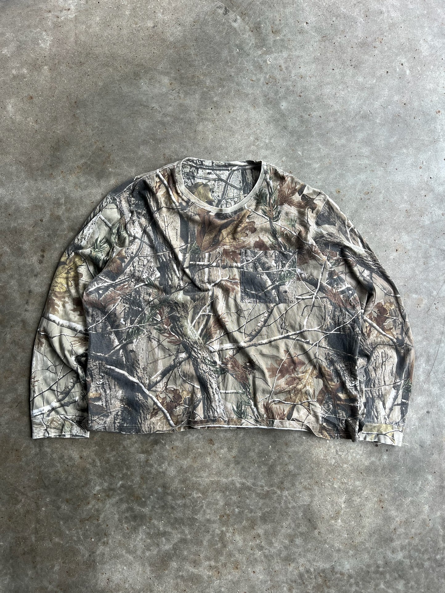 Vintage Camo Long Sleeve Shirt - XL