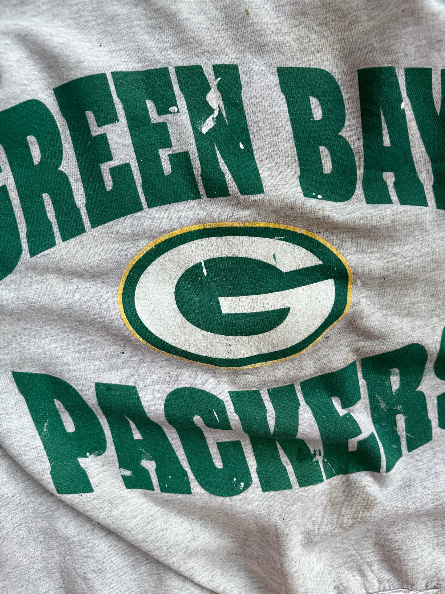 Vintage Green Bay Packers Hanes Crew - XL