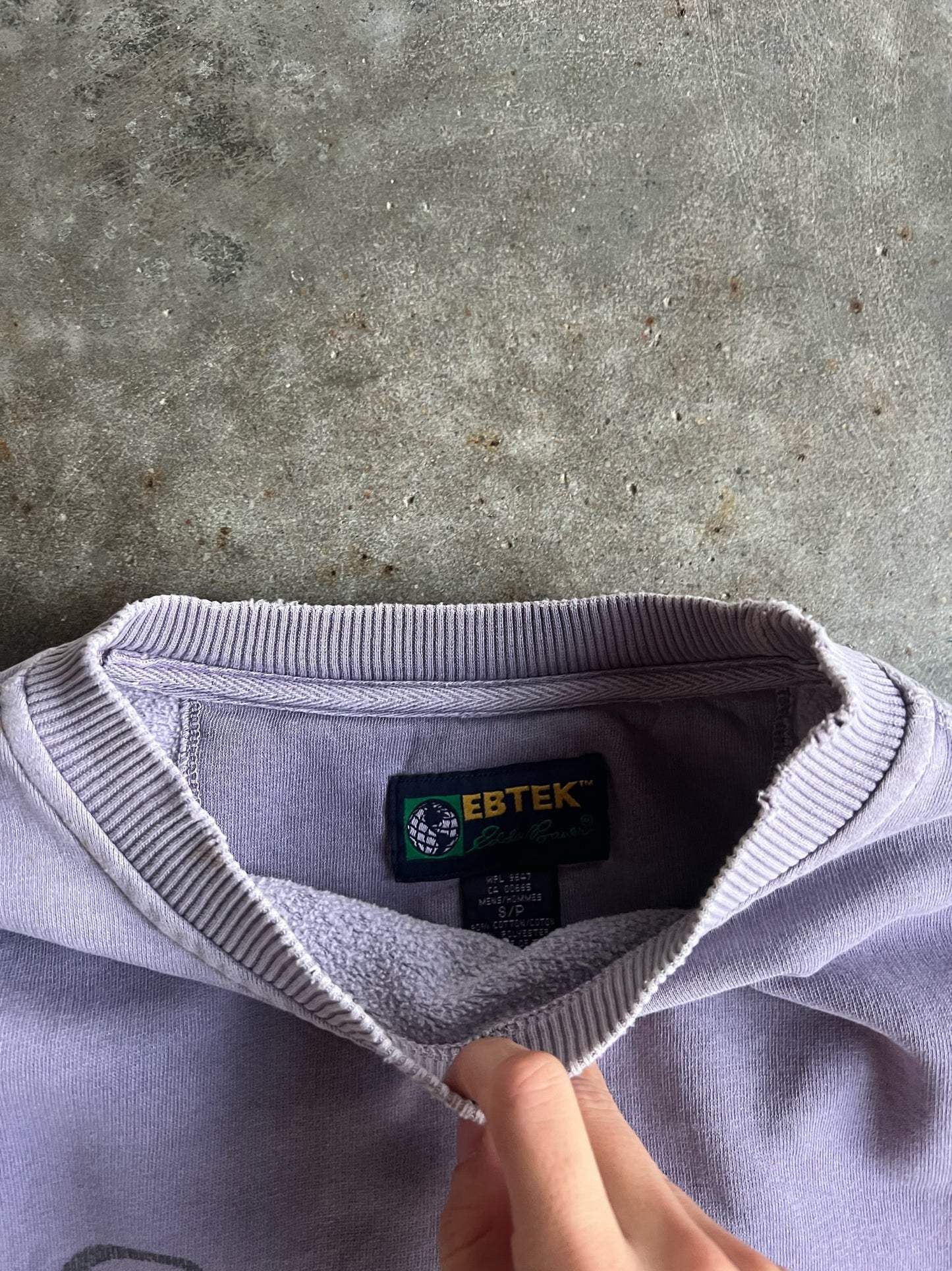 Vintage Purple Eddie Bauer Crew - S