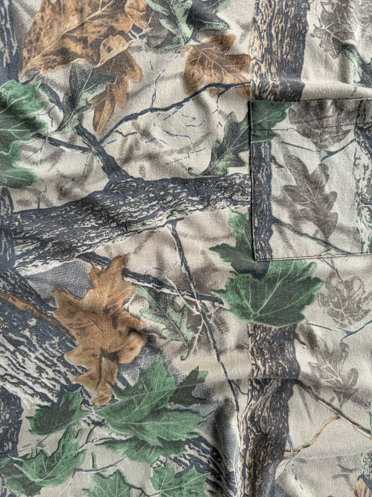 Faded Camo Long Sleeve Shirt - XL